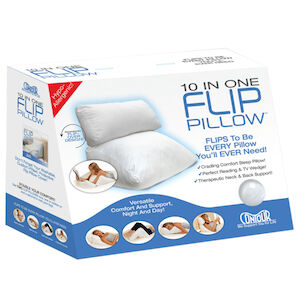 Pillow Flip 10 in 1 Wedge 1EA 2/CS